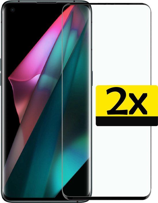 Screenprotector for OPPO Find X3 Neo - Tempered Glass - 2 Pieces