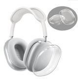 kwmobile TPU Koptelefoon Hoes voor Apple AirPods Max / AirPods Max 2 - Transparant
