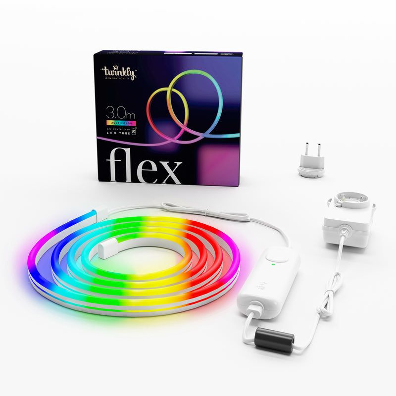 Twinkly Flex LED Lichtbuis - 3m - RGB - Multi-color - Smart Home