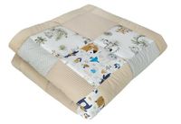 Medi Partners Kruipdeken 100% Katoen 120x120cm Multifunctioneel Dik Zacht Speelkleed Babyboxinzet