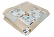 Medi Partners Kruipdeken 100% Katoen 120x120cm Multifunctioneel Dik Zacht Speelkleed Babyboxinzet