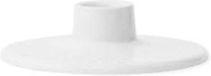 Rhombe Lyngby Porcelæn Rhombe Kaarsenstandaard Ø10,5 Cm Wit Porselein