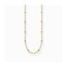 Thomas Sabo erwtenketting roséverguld zilver KE1890-415-40-L90