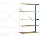 Manuflex RP1128.5007 Module d'extension d'étagère d'entrepôt (l x h x p) 960 x 2250 x 600 mm Bois