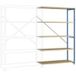 Manuflex RP1128.5007 Module d'extension d'étagère d'entrepôt (l x h x p) 960 x 2250 x 600 mm Bois
