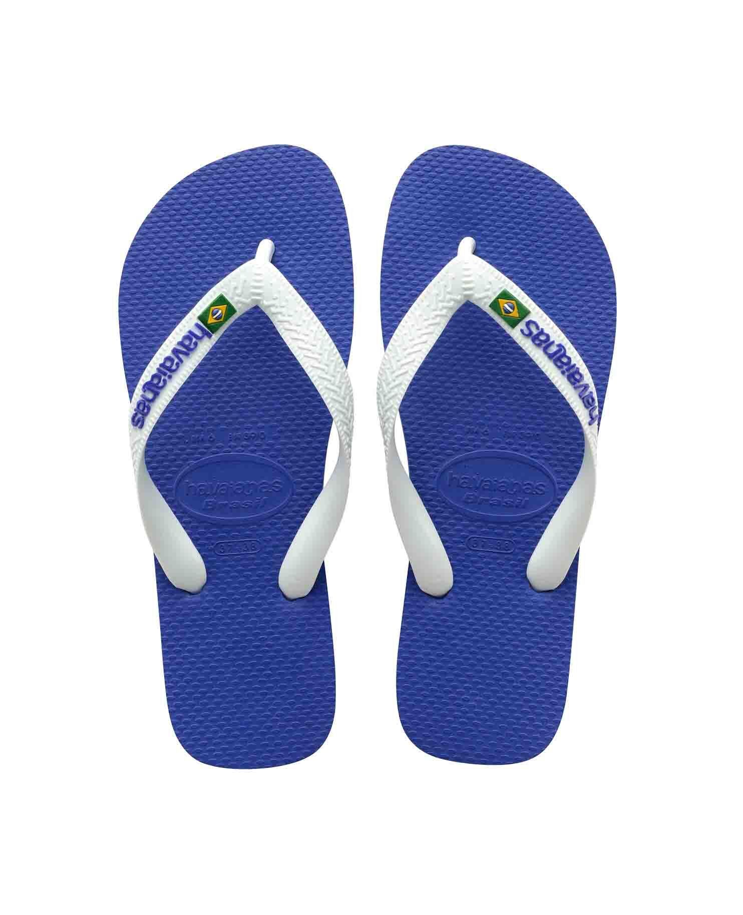 Havaianas Brasil Logo - Blauw - 41/42