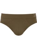 SLOGGI Slip 'Briefs' olijfgroen / wit