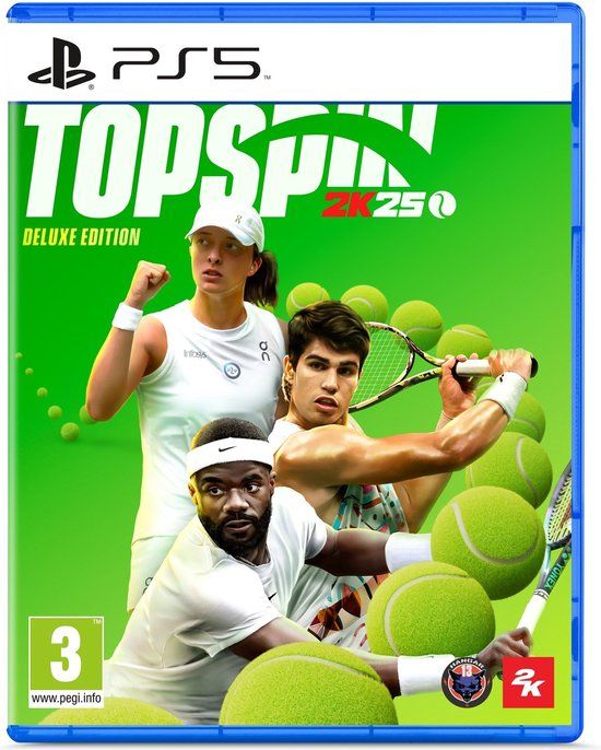 TopSpin 2K25 - Deluxe Edition - PS5 - Blu-ray