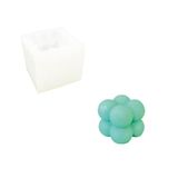 JESMONITE Siliconen mal kubus bubbel