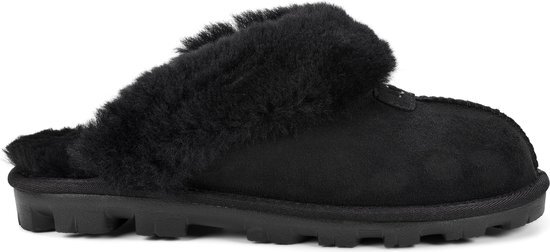 UGG W Coquette Dames Pantoffels - Zwart - Maat 41