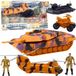 LeanToys set militaire tankhelikopter parachutistengeluiden