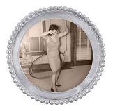 Mariposa Rond parelglansframe