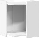 vidaXL Kattenbakkast - 42x42x51 cm - Bewerkt Hout - Wit