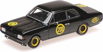 OPEL Rekord 1900 'Schwarze Witwe' Erich Bitter 2. AVD-Rundstreckenrennen 'Carolus Magnus' Zolder 1968 - 1:43 - Minichamps