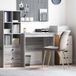 Maison Exclusive - Bureau, couleur Sonoma gris, 80 x 50 x 76 cm