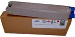 OKI Cartouche de toner recyclée pour OKI ES8433, jaune, 10 000 pages