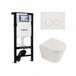 Geberit QeramiQ Dely Toiletset - Diepspoel - Rimless - Mat Wit