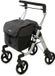 Carlett Rollator Lett Walk - Grote boodschappentas - Grote wielen - Dubbel remsysteem, met 1 hand te bedienen - Weegt slechts 7,6 kg - Gebruikersgewicht tot 136 kg - Volcano