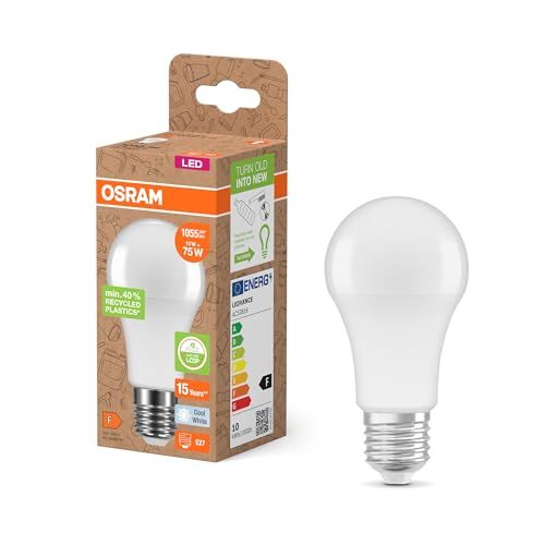OSRAM LED STAR CLASSIC A 75 FR LED lamp, 10W, 1055lm, 4000K