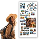 Anwicar Rechthoekige Magneet Bord - Magnetisch memobord - Magnetisch prikbord - Wit