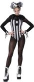 Smiffys Fever Kostuum -M- Vintage Pierrot Clown Zwart/Wit