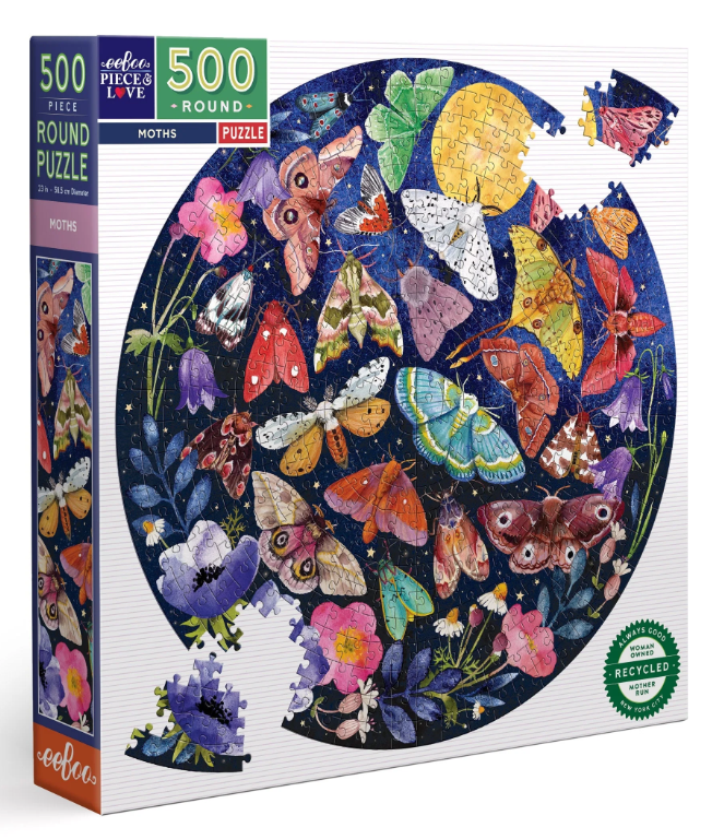 Eeboo Moths Puzzel (500 stukjes)