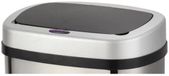 KITCHEN MOVE MAJESTIC Couvercle pour poubelle de cuisine, automatique, 58 l, Gris