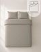 HOOMstyle Dekbedovertrek met kussenslopen - luxe micro Percale - 200x220cm - 2 persoons - Taupe