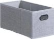 5Five Opbergmand/kastmand - Lichtgrijs - Textiel - 7 liter - 31 x 15 x 15 cm