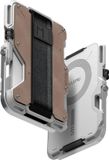 AULUMU G03 MagSafe Wallet Leer - Kaarthouder tot 12 Pasjes - AirTag Houder - Telefoonstandaard - Gripband - 8,4 mm