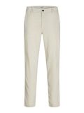 Jack & Jones Chinobroek Tapered Fit Katoen/Linnen Heren W29 x L30 Feather Gray