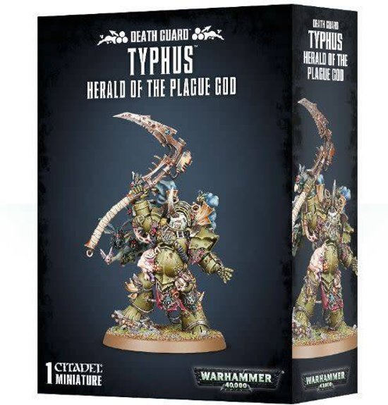 Games Workshop Warhammer 40 000 Chaos Heretic Astartes Death Guard: Typhus Herald of the Plague God