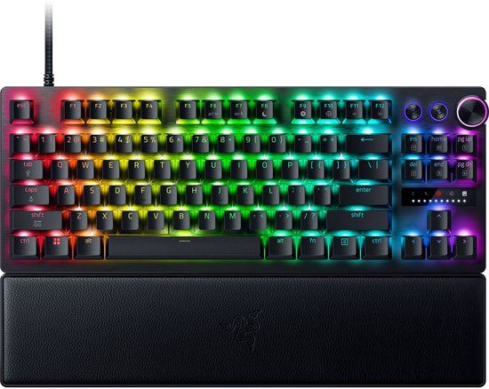 Razer Huntsman V3 Pro Tenkeyless - Gaming Toetsenbord - Qwerty - Zwart