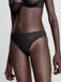 Calvin Klein dames thong (1-pack) - string - zwart