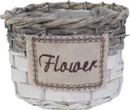 Goliat Flower Decoratieve bloempot in lichte kleuren, klein formaat