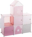 Atmosphera Opbergmeubel Kasteel Roze