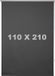 Luxaflex Rolgordijn - Anthracite - Blackout - 110x210cm