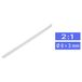 TRU COMPONENTS 1225491 Krimpkous zonder lijm Wit 6.50 mm 3 mm Krimpverhouding:2:1 per meter