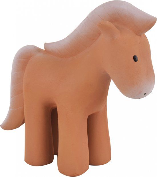 Tikiri Bijt- en Badspeelgoed met Rammelaar - Paard