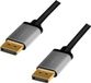 LogiLink DisplayPort AV Aansluitkabel [1x DisplayPort - 1x DisplayPort] 5 m Zwart/grijs
