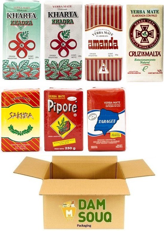 Damsouq Mate Thee Mixpakket - 7 x 250g