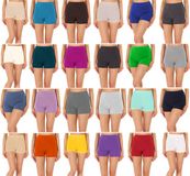 Merry Style Dames Leggings - Sport - Vrijetijdsbroek - Hotpants - Shorts - Boxershorts - Kort - Viscose - Gemêleerd - XS