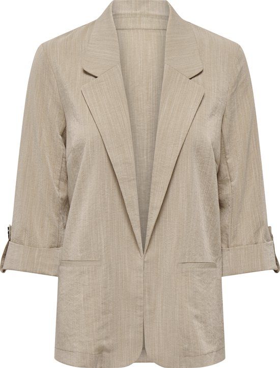 ONLY - ONLMARSA 3/4 BLAZER WVN NOOS - Safari - Women's Blazer