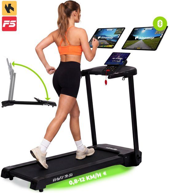 VirtuFit TR-50i Loopband - Inklapbaar - 12 Programma's - Tot 12 km/u