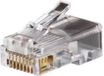 Klein Tools VDV826-602 Modulaire gegevens stekker RJ45 CAT5e Transparant 1 stuk(s)