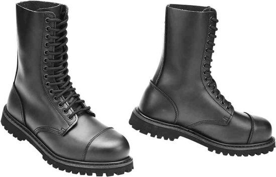 Brandit Phantom 14-gaats Unisex Laars - Zwart - EU47