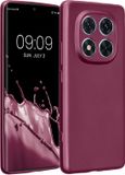 kwmobile metallic telefoonhoesje van TPU - geschikt voor Xiaomi Redmi Note 14 Pro 5G / Poco X7 - Flexible case voor smartphone - In metallic lila