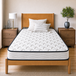 Patbrela Matelas 90x190 Cm - Épais 20 Cm, Ressorts Ensachés, Mousse À Mémoire De Forme, Moyenne Ferme, 7 Zones, Respirant