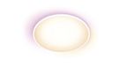 Philips Rune Plafondlamp, 2100 lm, Lumière blanche réglable, RGB, Dimmable, Blanc, 21W, Rond, Wi-Fi