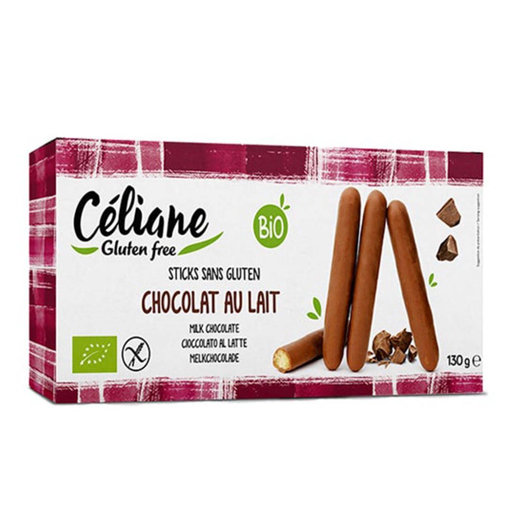 Céliane Celiane Melkchocolade Staaf Bio 130 g